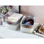 Bac de rangement pliable Decomomo | Cube de rangement pliable en tissu robuste avec poignées-1265045046
