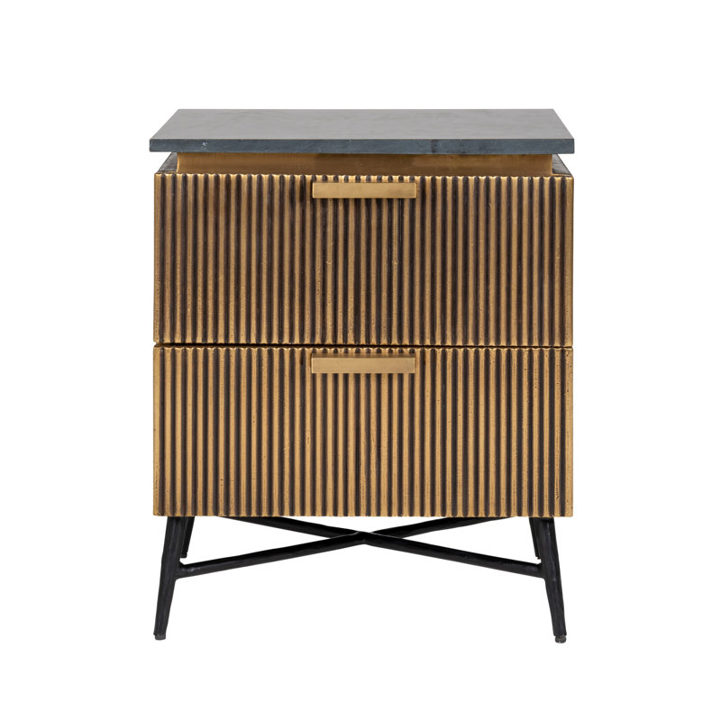 Ironville 2 - Drawer Nightstand