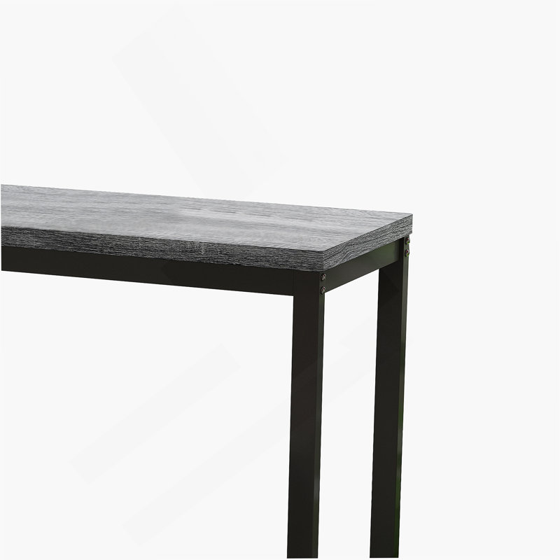Ensemble de table de salle à manger Keiera, Gris clair, Gris clair