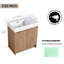 Ensemble de meuble-lavabo simple 30 po avec plateau en résine Chesham-481929705-481929702