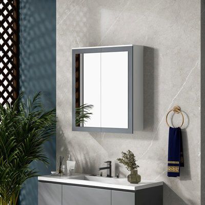 Armoire à pharmacie avec miroir Kleankin