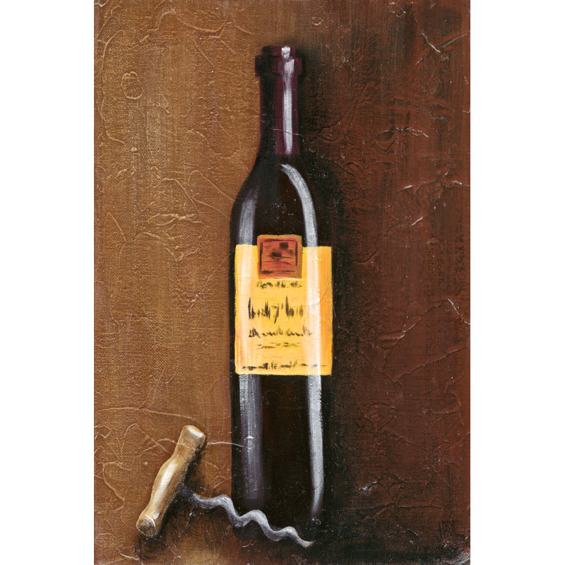 Rustic Wine I by Jade Reynolds - Wrapped Canvas Art Prints, 91cm H x 61cm W