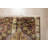 5x8 Brown Hand-Knotted Wool Striated Earth Tones Harshang Crab Modern Contemporary Carpet Rug
