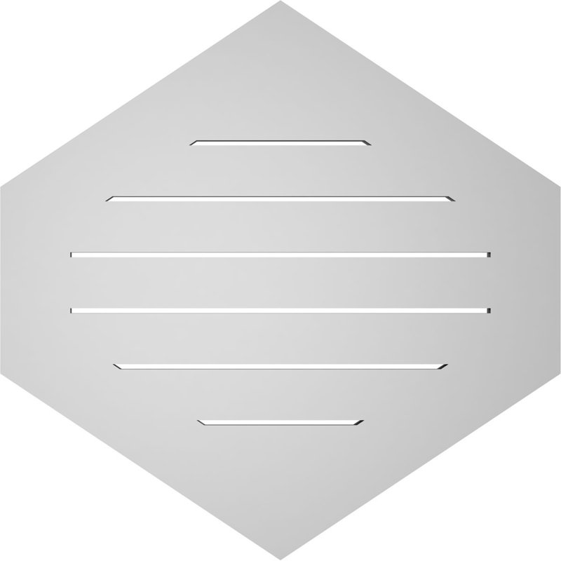 Pente verticale verticale en uréthane 8 pi, 1" H x 28" W x 28" L