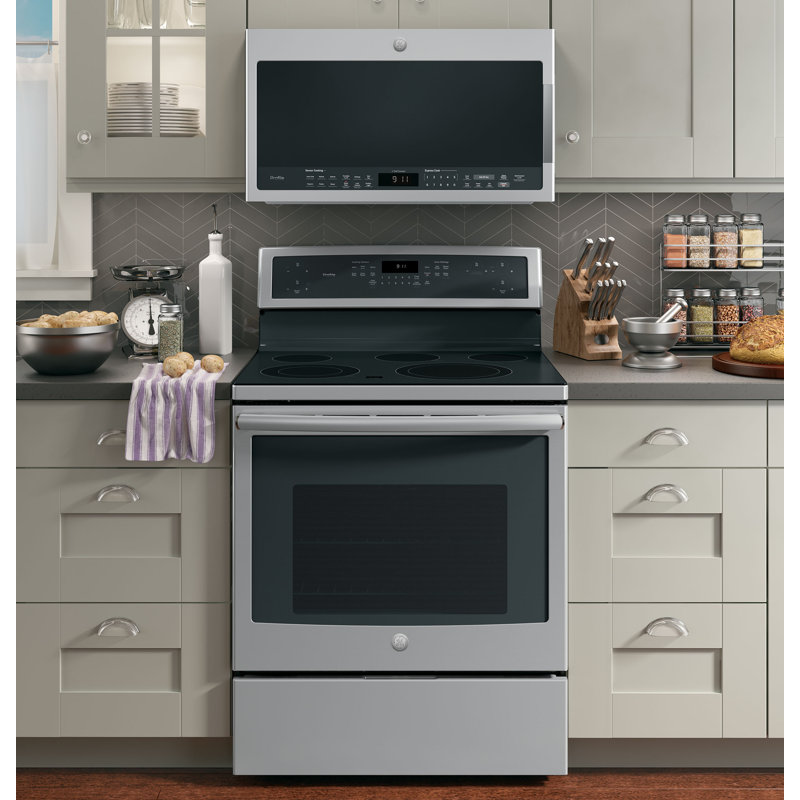 30" 2.1 Cu. Ft. Over-the-Range Convertible Microwave with Sensor Cooking, Stainless Steel
