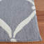 Tapis performance à chevrons crocheté à la main Wurster-1858138160