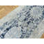 Tapis de couloir bleu denim fin noué à la main 2 pi 7 po x 14 pi 2 po B1E76A303FEA4674A569D939D29EFF0E