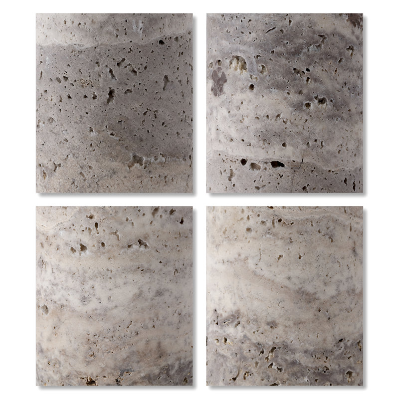 Table Lamp, Travertine