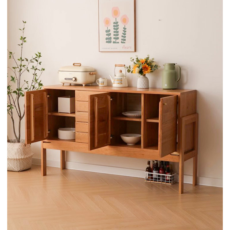 Buffet en cerisier de style scandinave