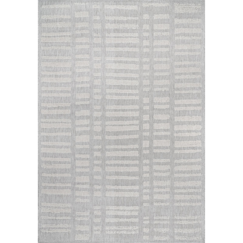 Geometric Indoor / Outdoor Rug, Rectangle 8' x 10'