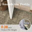 Tapis brun lavable avec envers antidérapant Ladonya-112454782