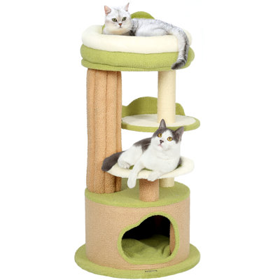 Gesinus 42.5"H Cute Cat Tree