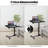 71cm H x 64cm W Laptop/Tablet Storage Cart with Wheels