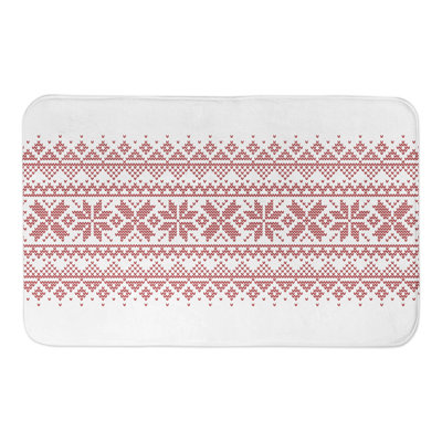 Aadhan Microfiber Non-Slip Bath Mat