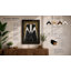 Badger Portrait Japandi - Framed Print-239882265-239882271