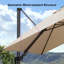 274cm X 365cm Rectangular Cantilever Parasol-436407682