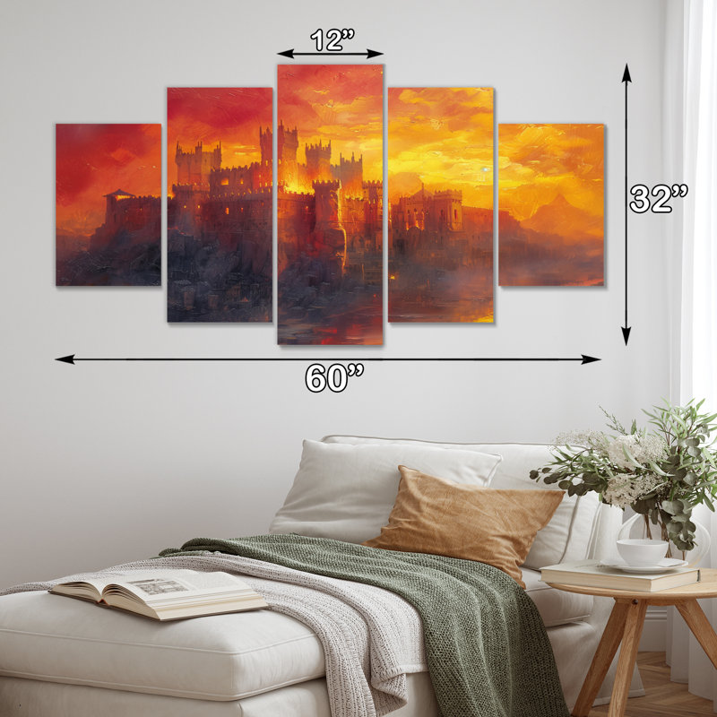 Chun - Fortresses Wall Decor Set