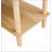 Modern 2-Tier TV Stand for Living Room Furniture,Rectangular Centre Table with Open Storage Shelf,Rounded Rubberwood legs,Stable and Durable,Easy Assembly