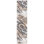 Tapis gris foncé / beige Afrah