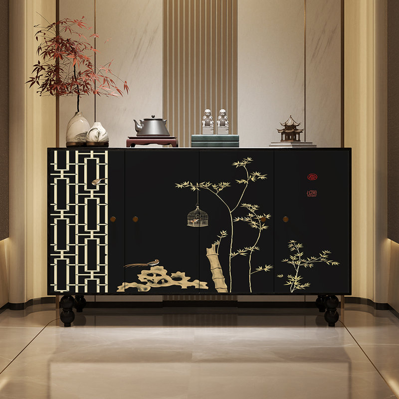Buffet minimaliste et rétro de style chinois