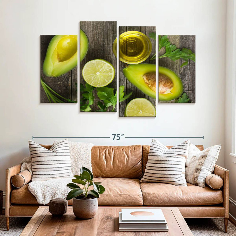 Yarlin Organic Avocados, 42'' H x 68'' W