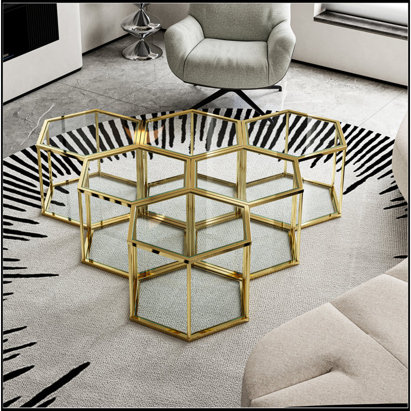 1 + 5 salon petite table basse table de chevet table de chevet table d'appoint