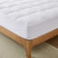 Surmatelas en duvet synthétique avec tissu rafraîchissant PCM-1292886962