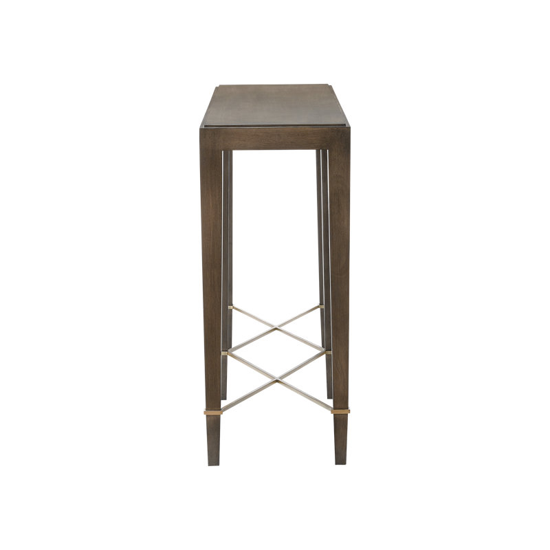 Verona 76'' W Solid Wood Console Table, Chanterelle