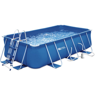 100 cm x 265 cm Pool aus Kunststoff