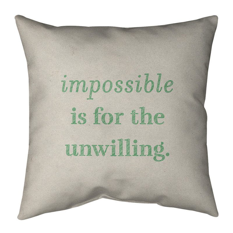 Coussin de sol, 36 po x 36 po, Blanc / Vert