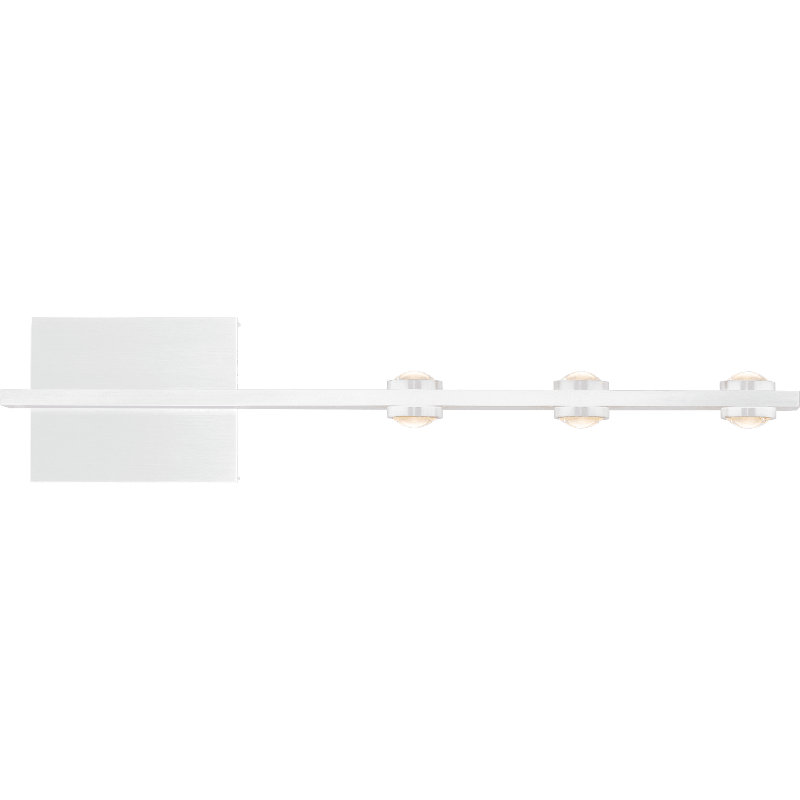 Jerad Aluminium LED Wall Sconce, Matte White