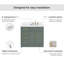 Meuble-lavabo simple en bois massif 36 po Tidworth avec plateau en quartz 1,5 po-83279748-83279770-77851509