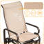 Chaise berçante d'extérieur avec tissu respirant-1356540132