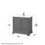 Meuble-lavabo sur pied simple 36 po avec comptoir en quartz Deborah-98092835-98092836-98092837