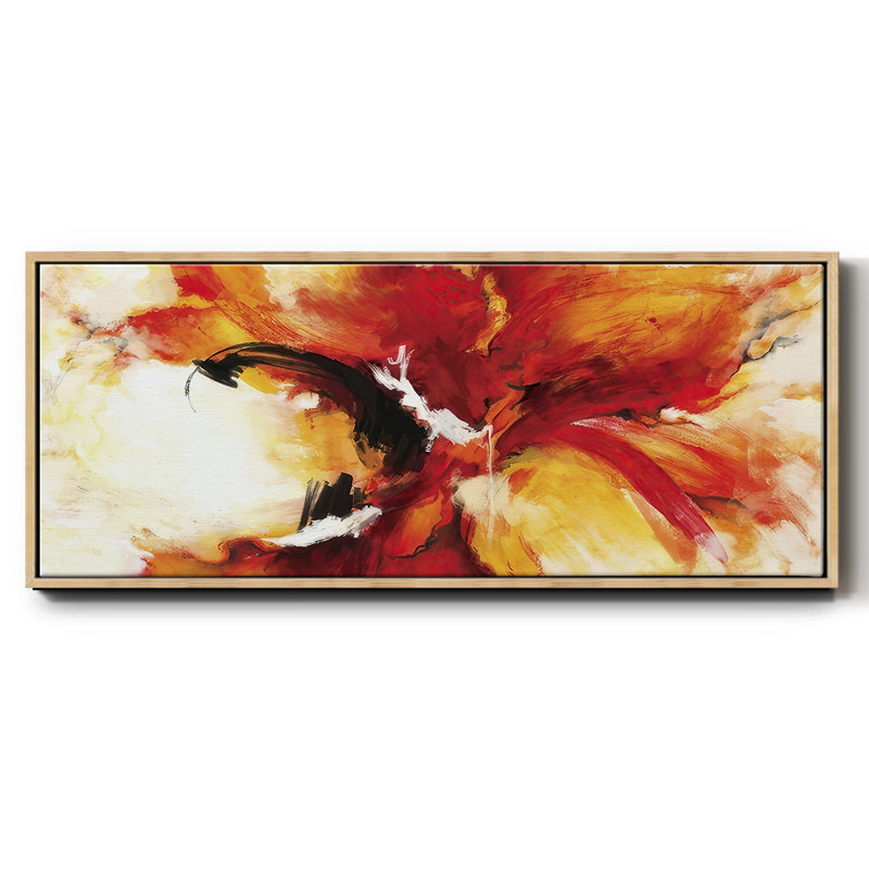 The Phoenix - Framed Canvas, 20" H x 50" W