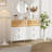 Cejas 46.3" W 6-Drawer Bamboo Double Dresser-1304986949