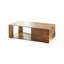 Table basse en bois massif rétro Burlywood