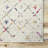 Amanti Moroccan Power Loom Performance Multi Colored Rug-676903060