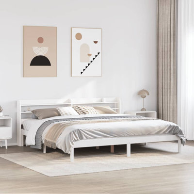 Chaudeville Solid Wood Storage Bed