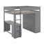 Lit mezzanine double avec placards et bureau-1955112940