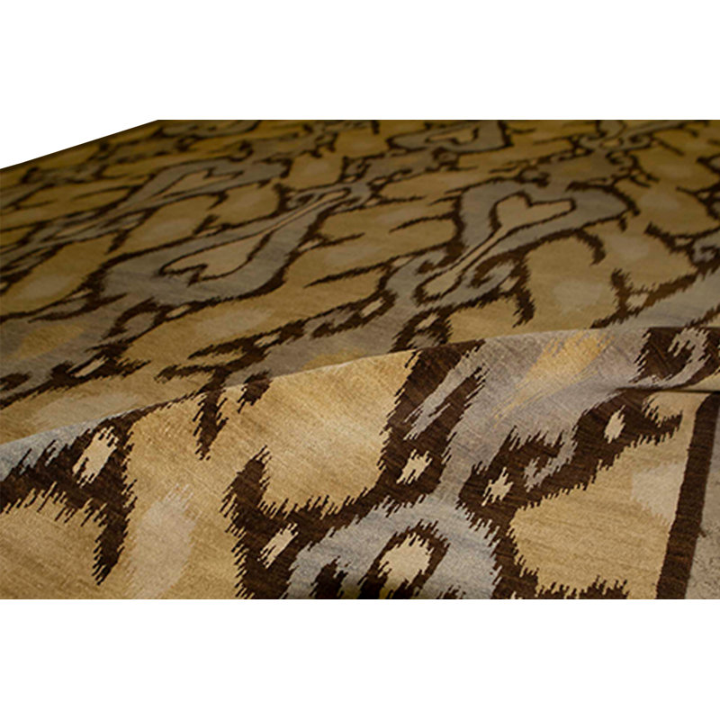 Wool Ikat Area Rug