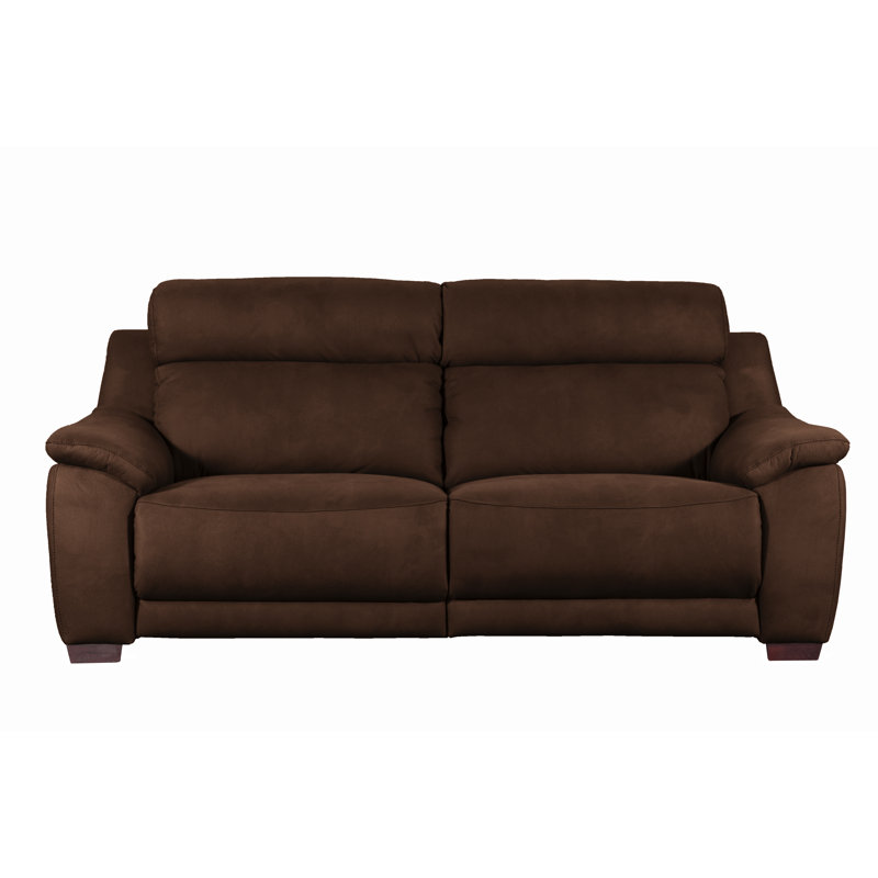Nedia 2-Seat Power Reclining Upholstered Sofa, Brown
