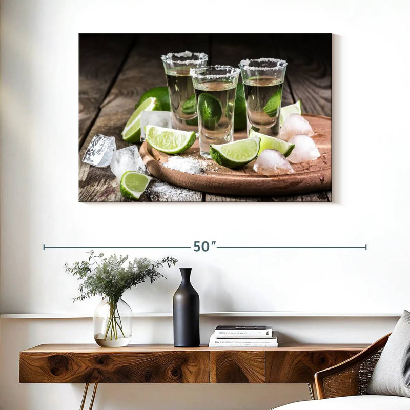Yarlin Tequila Shots Tray, 26" H x 39" W