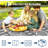 8x10 FT Reversible Outdoor Rug, Waterproof UV Resistant Plastic Straw Patio Mat, Lightweight Easy Clean Foldable Camping Carpet for RV Balcony Backyard Porch Deck Picnic Travel-1165067774-1165067775