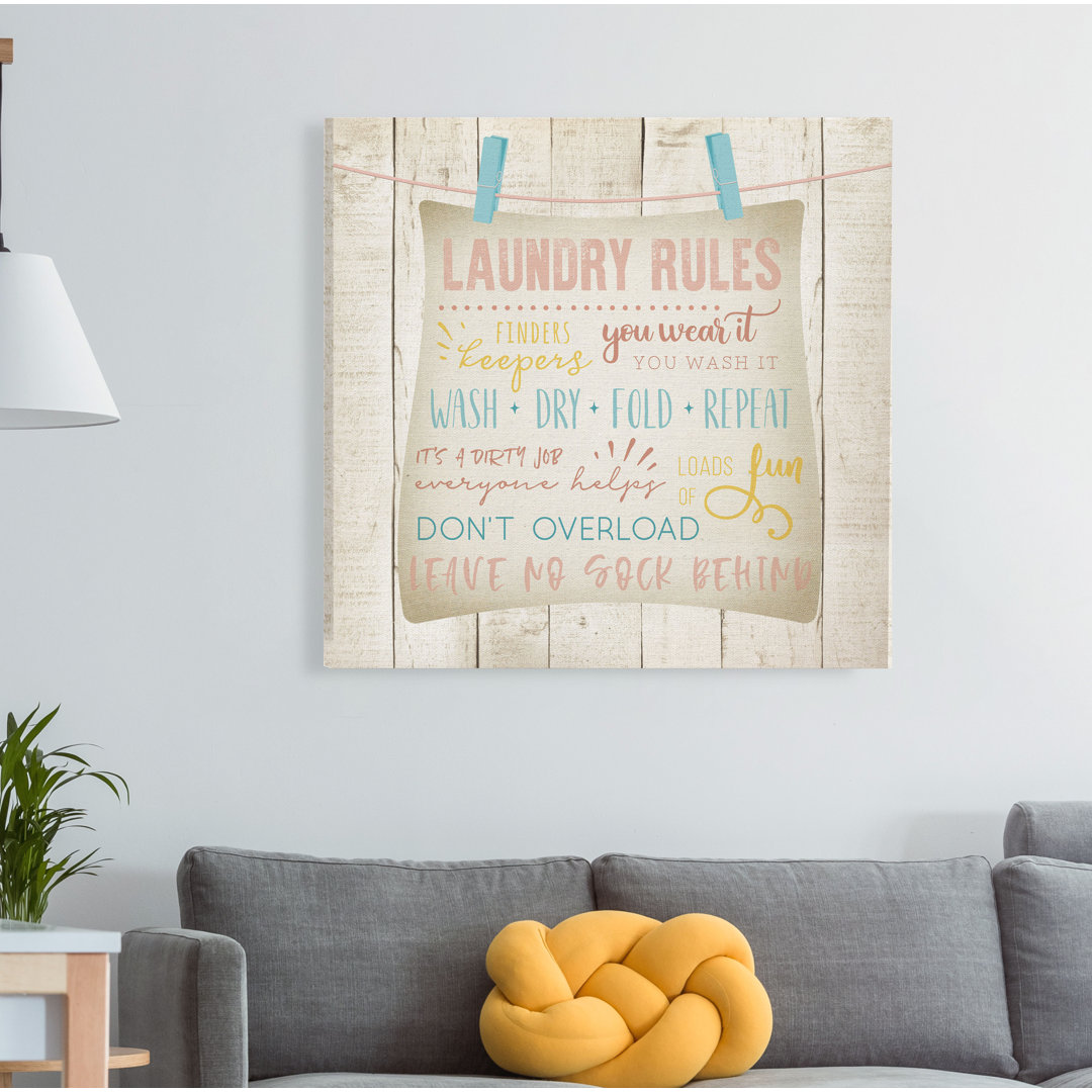 " Laundry Rules " Gracie Oaks 