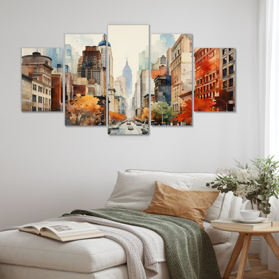 Automne, art mural New York City Breeze II - New York