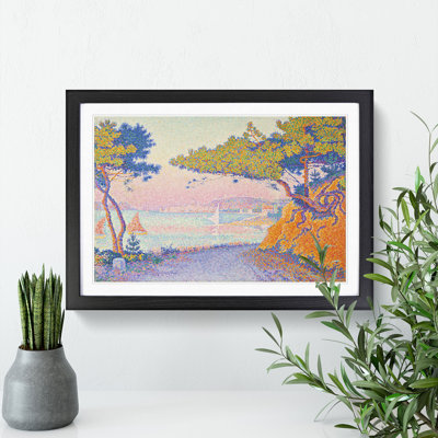 Golfe Juan by Paul Signac - Picture Frame Painting
