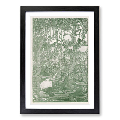 Two Herons by Theo Van Hoytema - Picture Frame Painting
