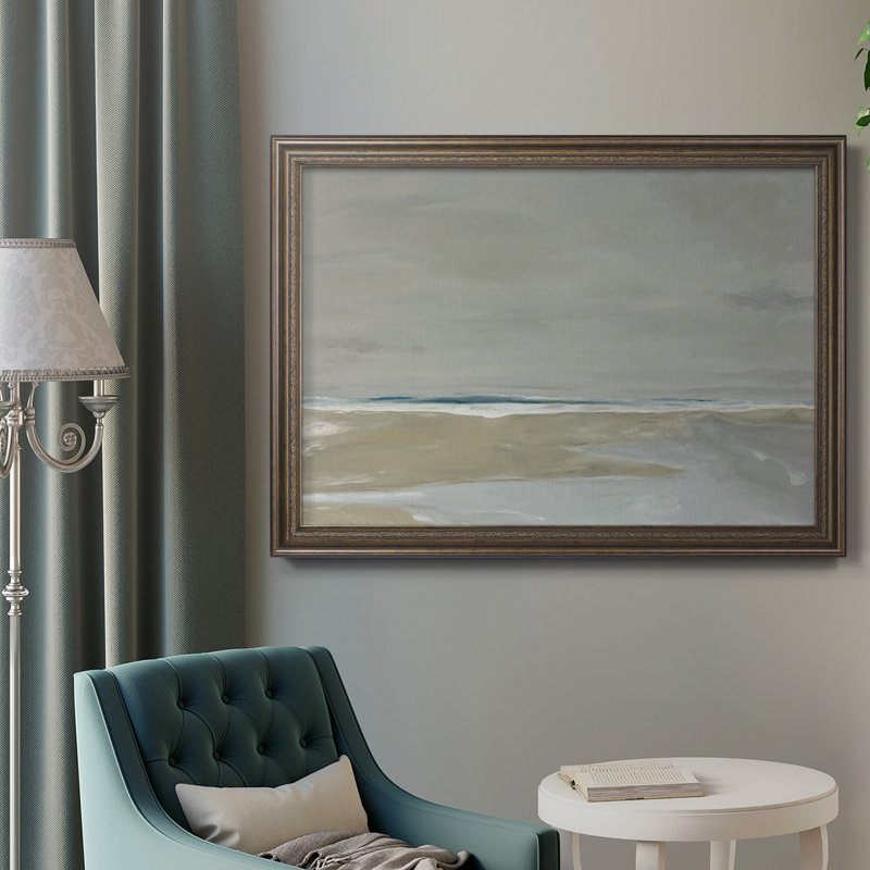 Oregon Coast - peinture sur toile encadrée, H 16 po x l 20 po x P 2,5 po