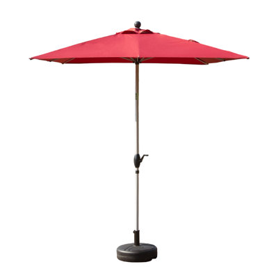 Parasol d'extérieur moderne en aluminium sans effort
